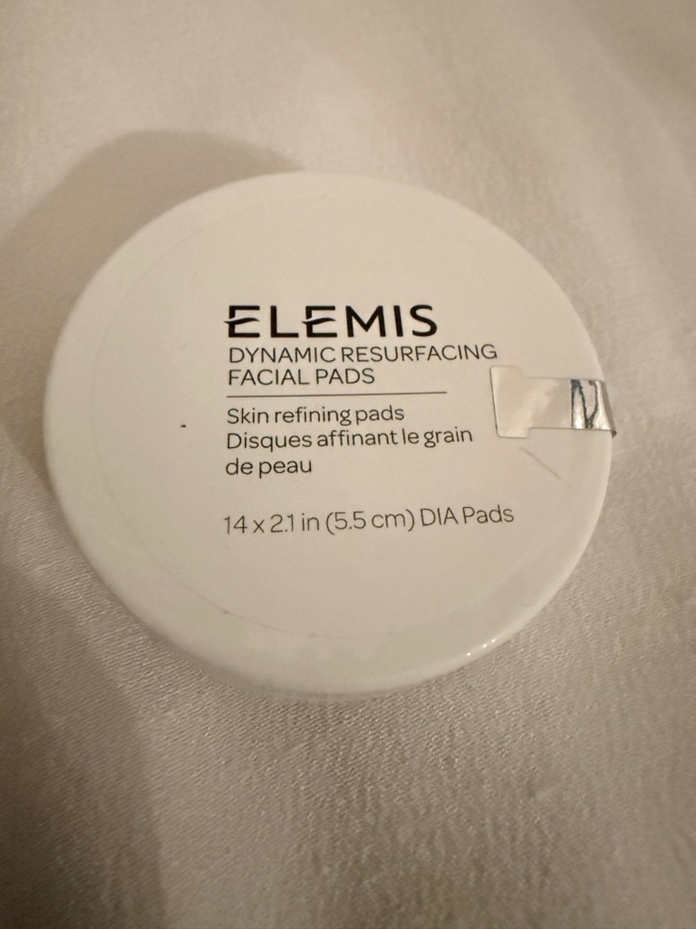 Elemis Dynamic Resurfacing Facial Pads 14 DIA Pads Travel Size SEALED Anti-Aging